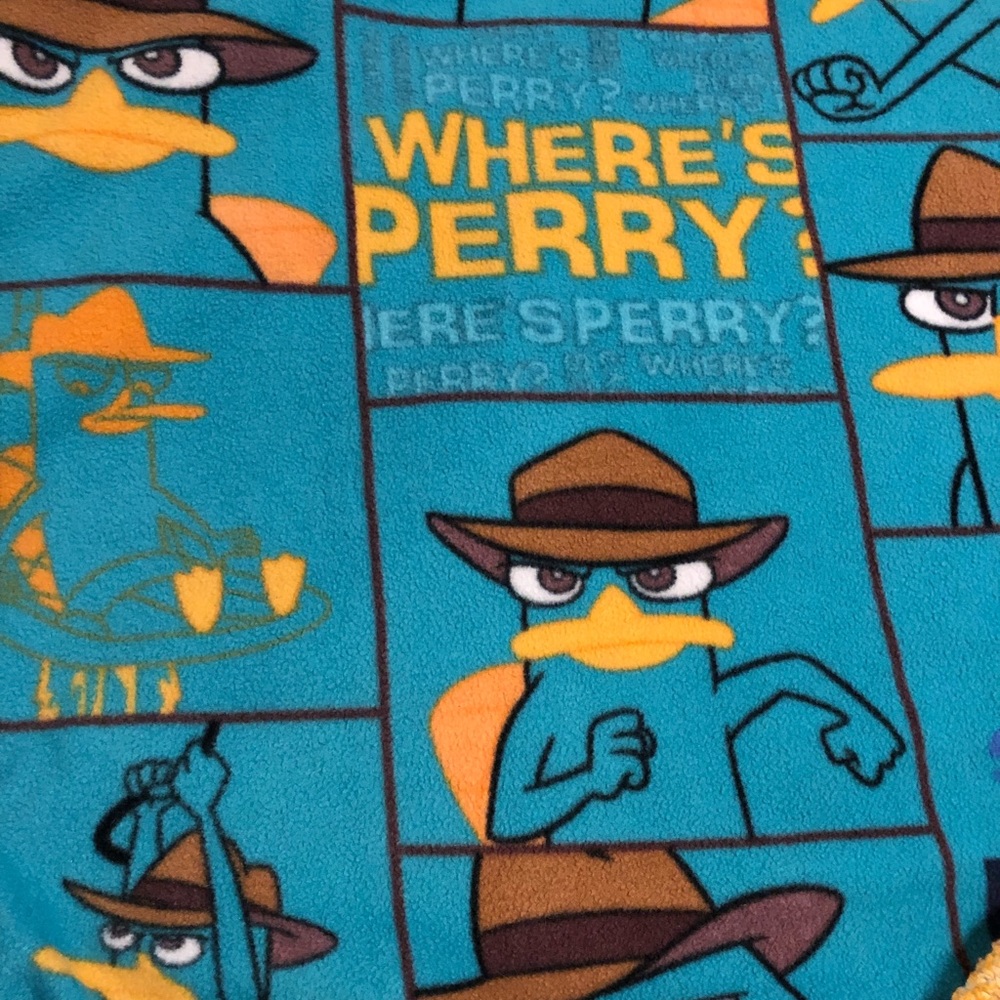 2 Fleece Blankets - Agent P - Phineas & Ferb